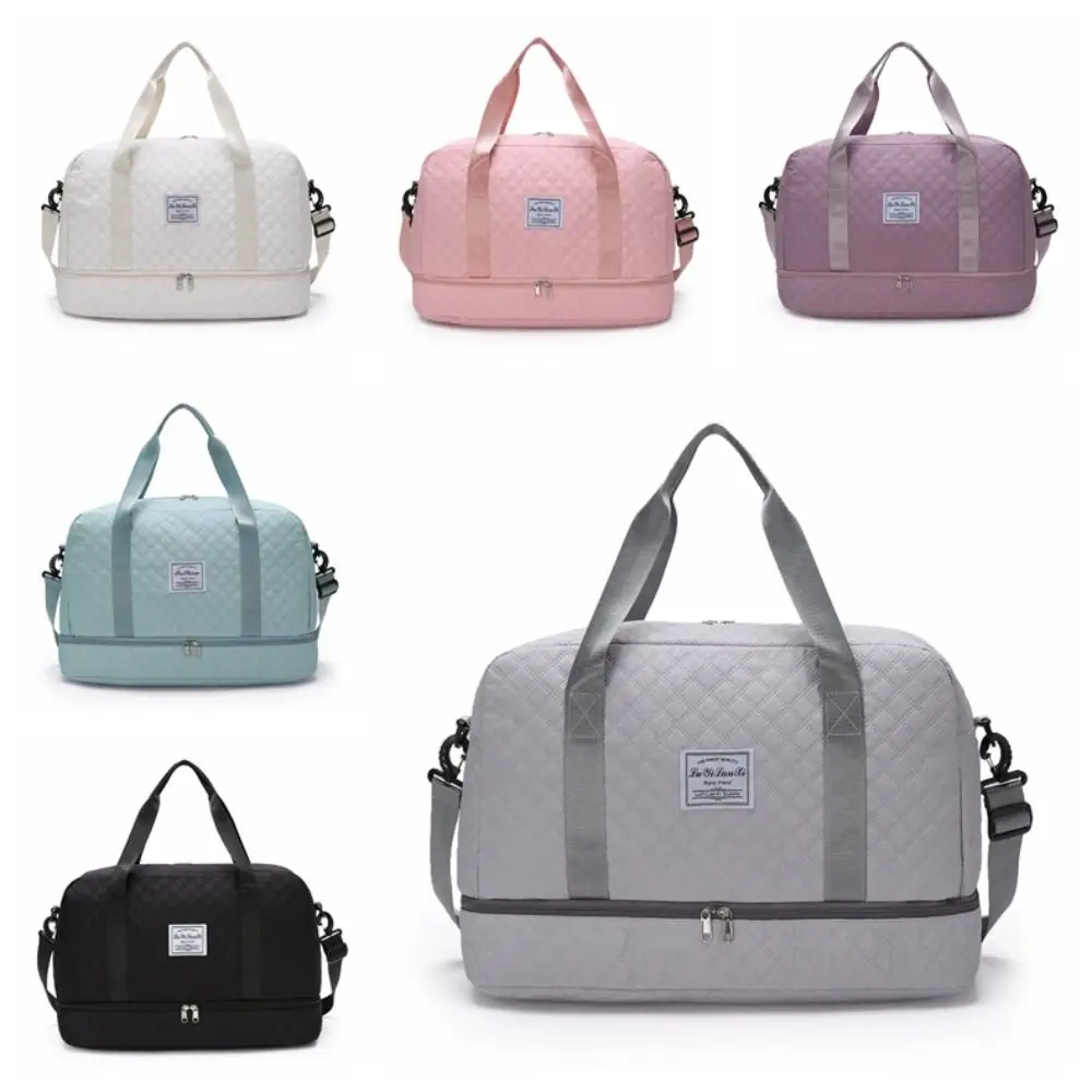 Duża wodoodporna torba Oxford do jogi i na siłownię z przegrodą na buty oraz mokre-suche🧳