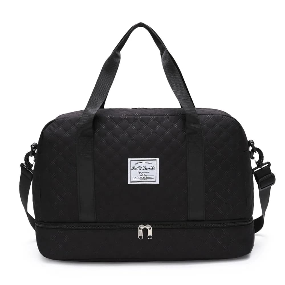 Duża wodoodporna torba Oxford do jogi i na siłownię z przegrodą na buty oraz mokre-suche🧳