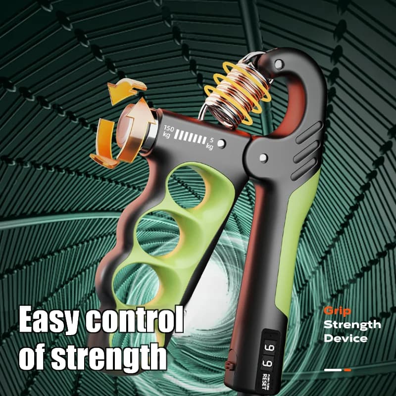 Regulowany chwyt 5–150 kg rehabilitacyjno-treningowy wzmacniający mięśnie 💪