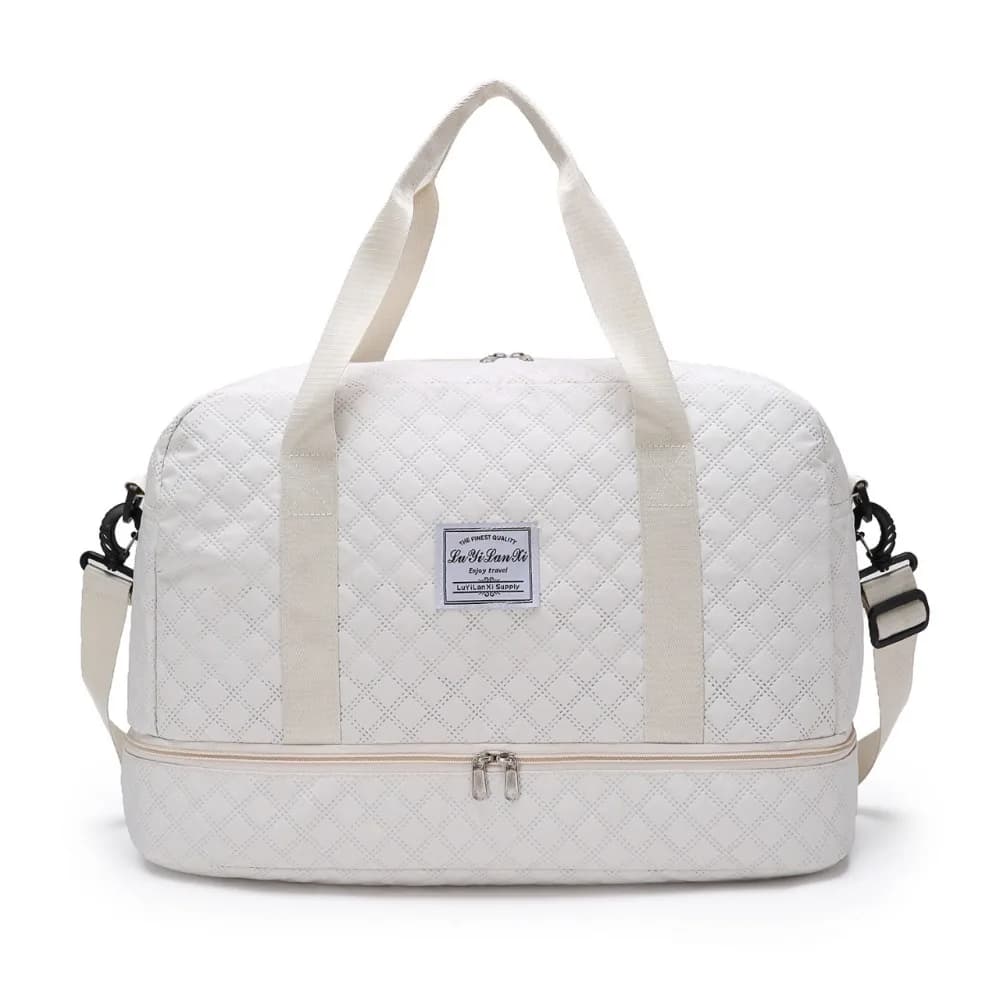 Duża wodoodporna torba Oxford do jogi i na siłownię z przegrodą na buty oraz mokre-suche🧳