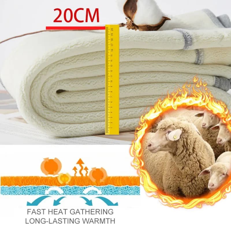 Damskie ocieplane legginsy zimowe z wełną jagnięcą 🐑