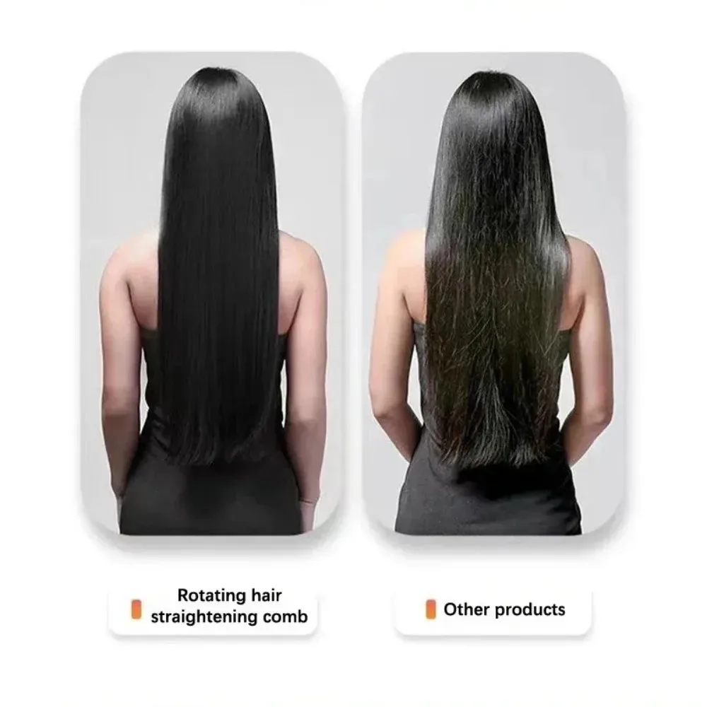 Samoczyszczący antystatyczny grzebień masażer do prostowania włosów 💆‍♀️